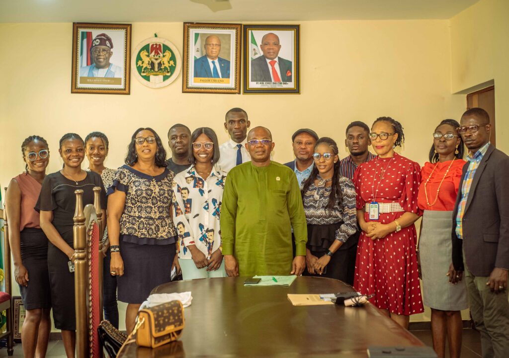 SHADEF’s Meets with Hon Commissioner for Environment and Mineral Resources in Uyo, Nigeria